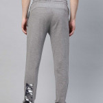 Men Grey Solid Mercedes Track Pants